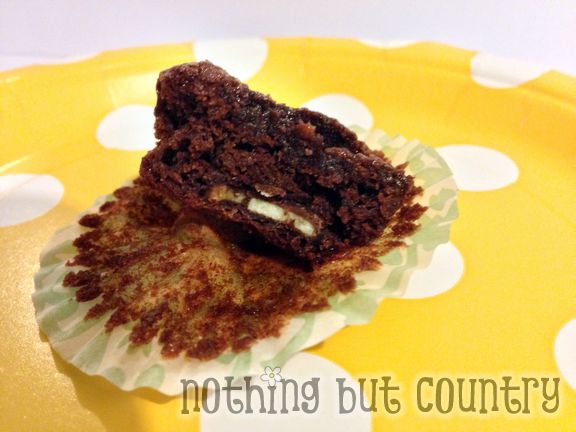 Easy Candy Filled Brownie Bites | NothingButCountry.com