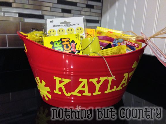 Basket of Sunshine - Graduation Gift  | NothingButCountry.com