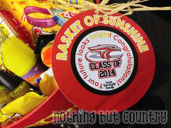 Basket of Sunshine - Graduation Gift  | NothingButCountry.com