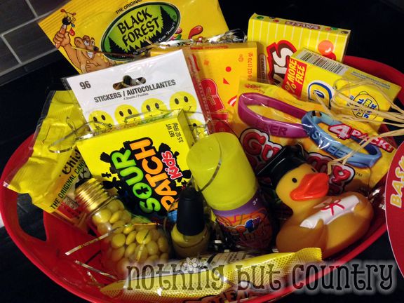 Basket of Sunshine - Graduation Gift  | NothingButCountry.com