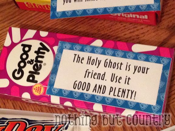 My Baptism Sack | Candy Gift  | NothingButCountry.com