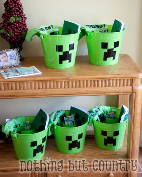 Minecraft Birthday Party | NothingButCountry.com