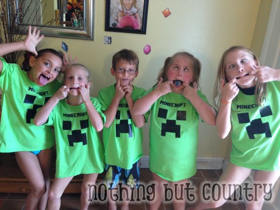 Minecraft Birthday Party | NothingButCountry.com