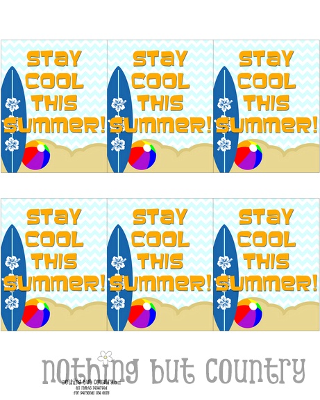 Stay Cool This Summer - End of year gift 