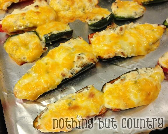 Stuffed Cheese Jalapeno Poppers
