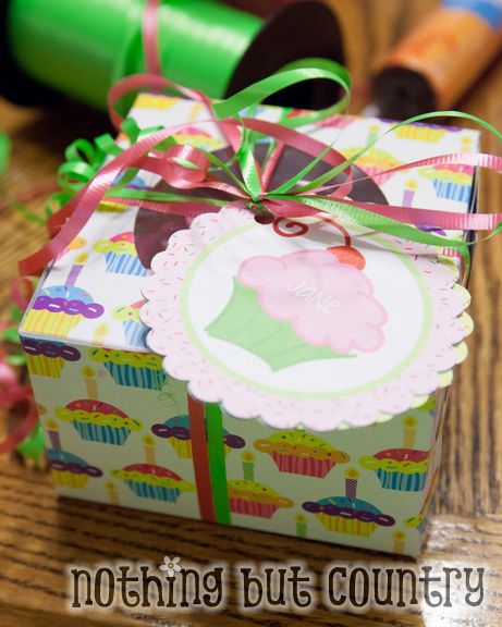 Cupcake Birthday Invitation | NothingButCountry.com