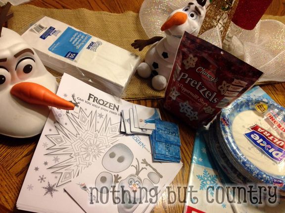 4th Grade Frozen Themed Holiday Party