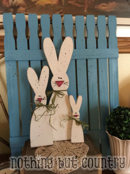 Cute Picket Fence for Easter - Cheap